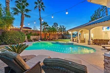 Lux 5Br Vegas Home W Pool, Spa, Games, Near Strip لاس فيغاس المظهر الخارجي الصورة