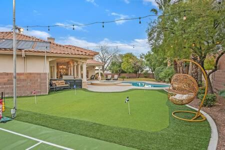 Lux 5Br Vegas Home W Pool, Spa, Games, Near Strip لاس فيغاس المظهر الخارجي الصورة